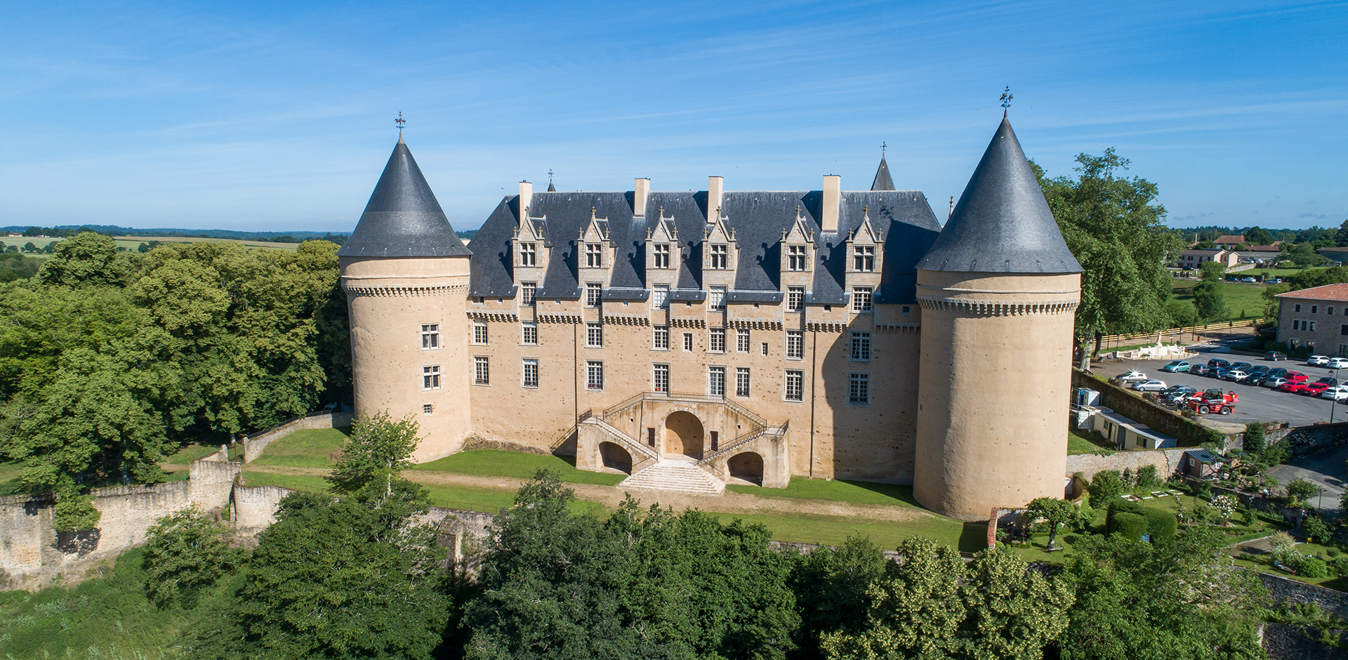 Le chateau de Rochechouart - juin 2018
